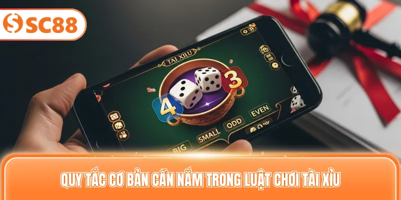 Quy tắc cơ bản cần nắm trong luật chơi tài xỉu